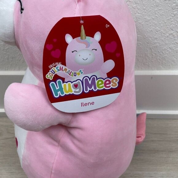 Squishmallow Ilene Unicorn 14” Valentines 2022 Plush Hearts NWT - Picture 2 of 4